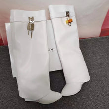 Load image into Gallery viewer, Shark Leather Boots
