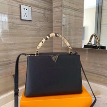 Load image into Gallery viewer, Snake Paint Leather Bag
