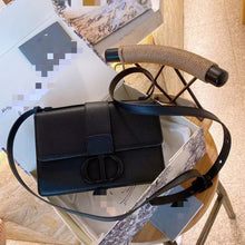 Load image into Gallery viewer, Black Leather CD Bag
