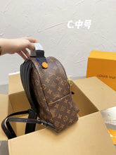 Load image into Gallery viewer, Louie Brown Back Pack
