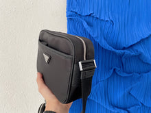 Load image into Gallery viewer, Black Prade Shoulder Bag
