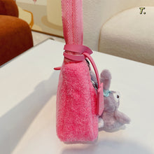 Load image into Gallery viewer, Pink Fluffy Prade Bag
