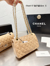 Load image into Gallery viewer, Peach Beige Leather C Bag
