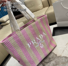 Load image into Gallery viewer, Strip Beach Bag
