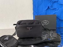 Load image into Gallery viewer, Black Prade Shoulder Bag
