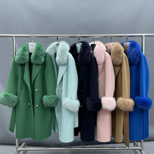 Load image into Gallery viewer, Long Fur Coat
