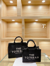 Load image into Gallery viewer, Black Tote Bag
