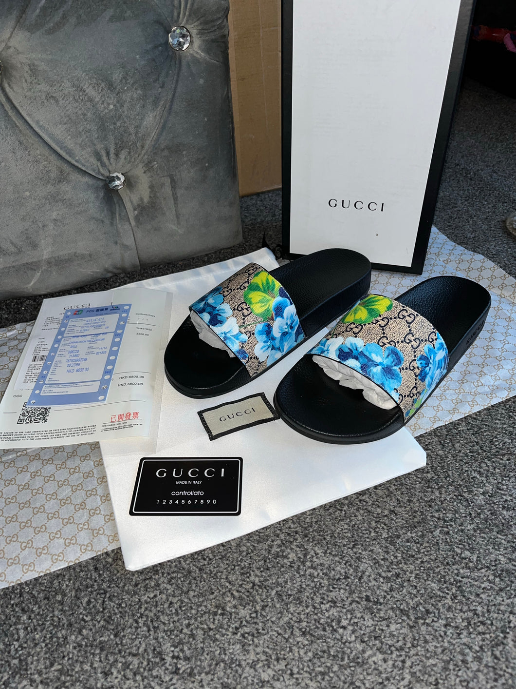 Blue Blossom Sliders
