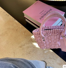 Load image into Gallery viewer, Wicker Basket Bag
