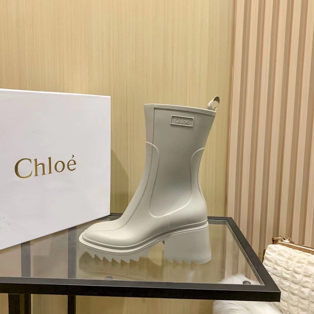C Leather Boots