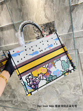 Load image into Gallery viewer, Summer Canvas Tote Bag
