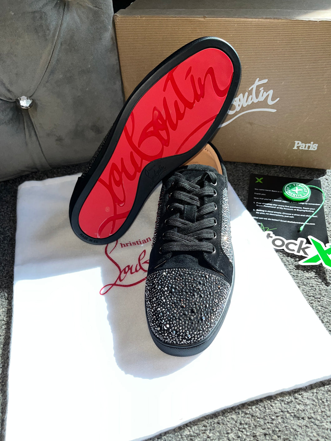 Diamond Suede Trainers