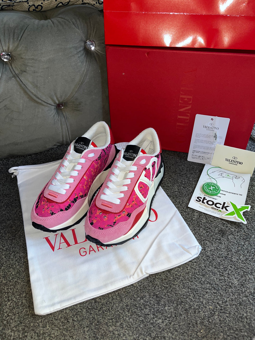 Pink Valentine Trainers