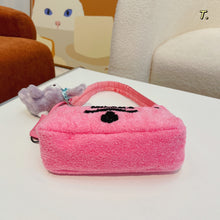 Load image into Gallery viewer, Pink Fluffy Prade Bag
