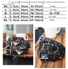 Load image into Gallery viewer, Black Leather Collar
