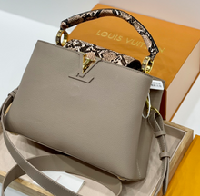 Load image into Gallery viewer, Snake Paint Leather Bag
