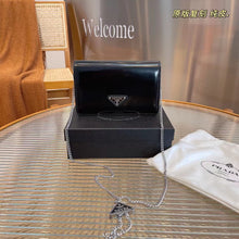Load image into Gallery viewer, Black Leather P Bag
