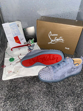 Load image into Gallery viewer, Dark Grey Studded Trainers
