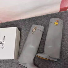 Load image into Gallery viewer, Shark Leather Boots
