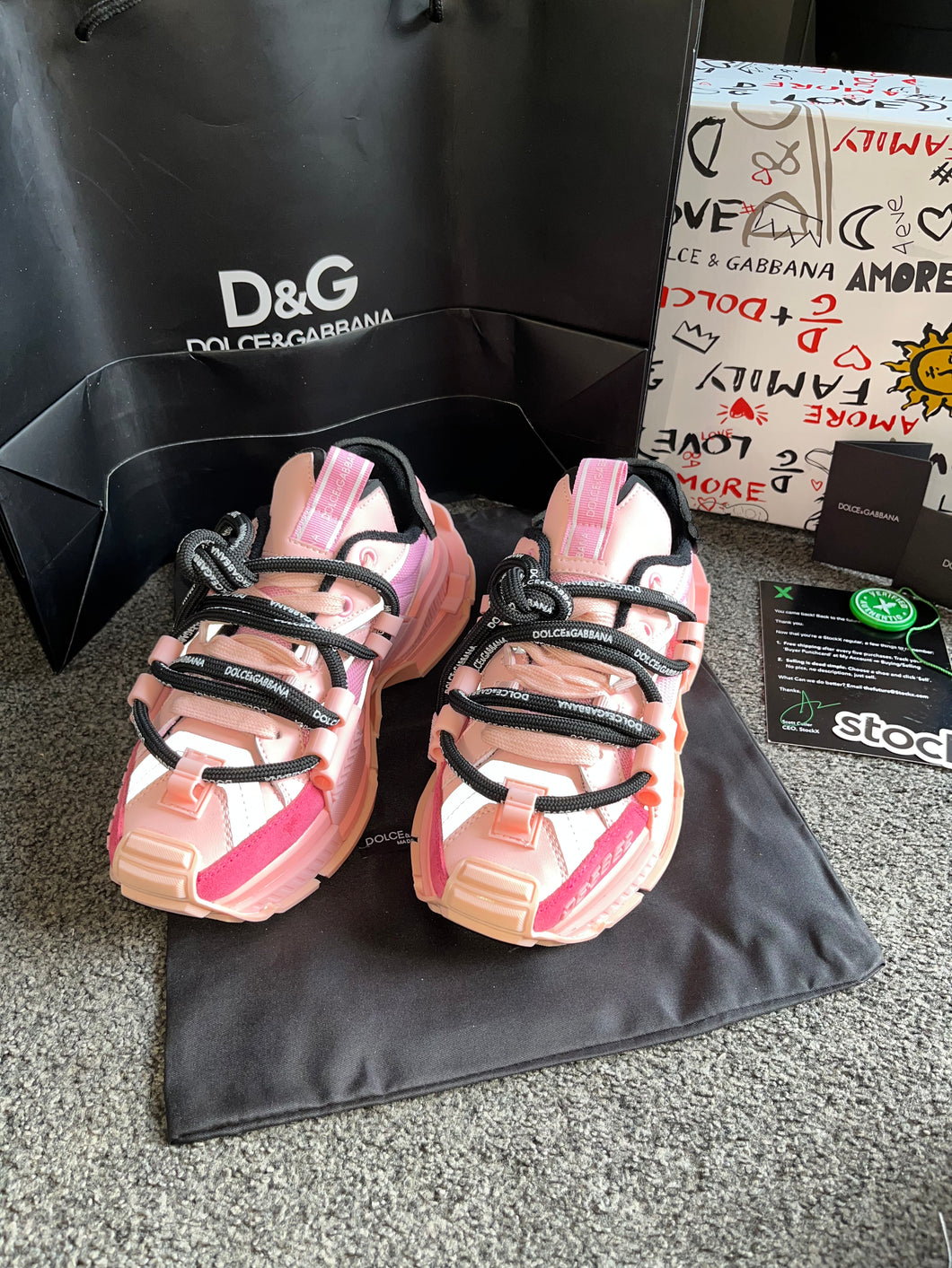 Pink DG Trainers
